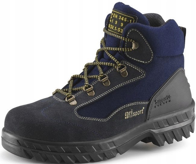 BUTY ROBOCZE BHP 748 SCAMOSCIATO S3 GRISPORT r.46 BUTY ROBOCZE BHP 748 SCAMOSCIATO S3 GRISPORT r.46