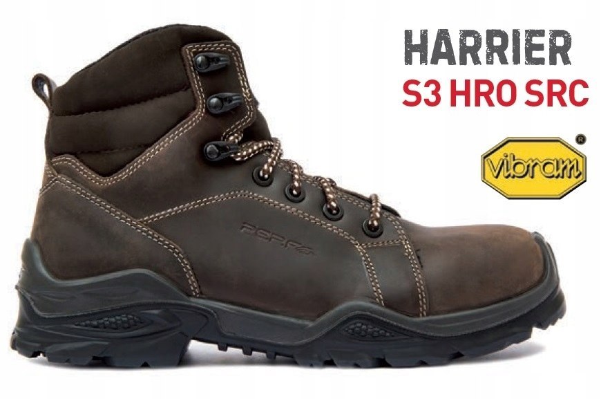 BUTY ROBOCZE BHP PERF HARRIER SKÓRA S3 ROZ.45