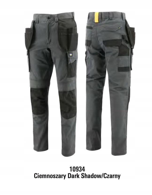 SPODNIE ROBOCZE CAT 1810084 KNEE POCKET R32/34