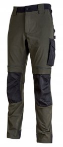 Spodnie robocze U-POWER ATOM GREEN Premium r.M-XXL