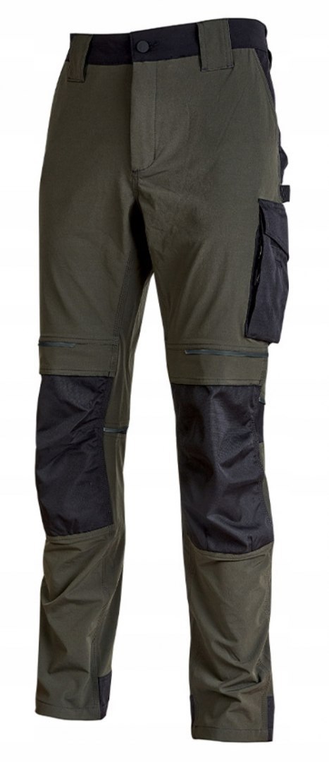 Spodnie robocze U-POWER ATOM GREEN Premium r.M-XXL Spodnie robocze U-POWER ATOM GREEN Premium r.M-XXL