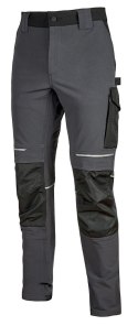 Spodnie robocze U-POWER ATOM GREY Premium r.M-XXL