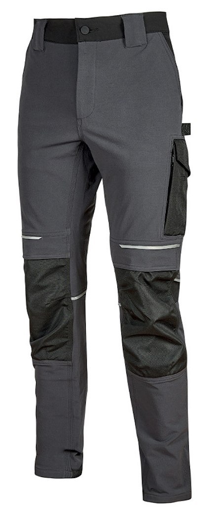 Spodnie robocze U-POWER ATOM GREY Premium r.M-XXL Spodnie robocze U-POWER ATOM GREY Premium r.M-XXL