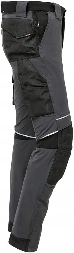 Spodnie robocze U-POWER ATOM GREY Premium r.M-XXL Spodnie robocze U-POWER ATOM GREY Premium r.M-XXL