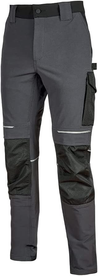 Spodnie robocze U-POWER ATOM GREY Premium r.M-XXL Spodnie robocze U-POWER ATOM GREY Premium r.M-XXL
