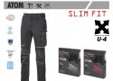 Spodnie robocze U-POWER ATOM GREY Premium r.M-XXL