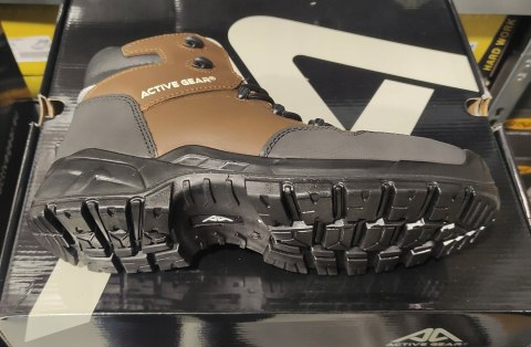 BUTY ROBOCZE BHP ACTIVE GEAR A-Force SKÓRA S3 R.41-46 BUTY ROBOCZE BHP ACTIVE GEAR A-Force SKÓRA S3 R.41-46