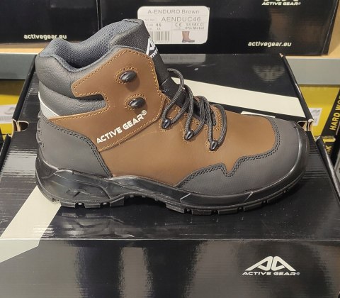 BUTY ROBOCZE BHP ACTIVE GEAR A-Force SKÓRA S3 R.41-46 BUTY ROBOCZE BHP ACTIVE GEAR A-Force SKÓRA S3 R.41-46