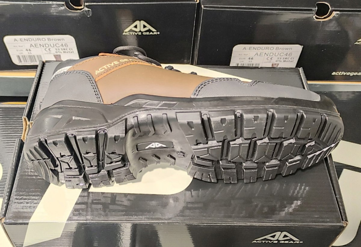 BUTY ROBOCZE BHP ACTIVE GEAR A-Force SKÓRA S3 R.46