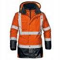 ODBLASKOWA KURTKA ROBOCZA 4W1 BHP SIRSAFETY r.XXL