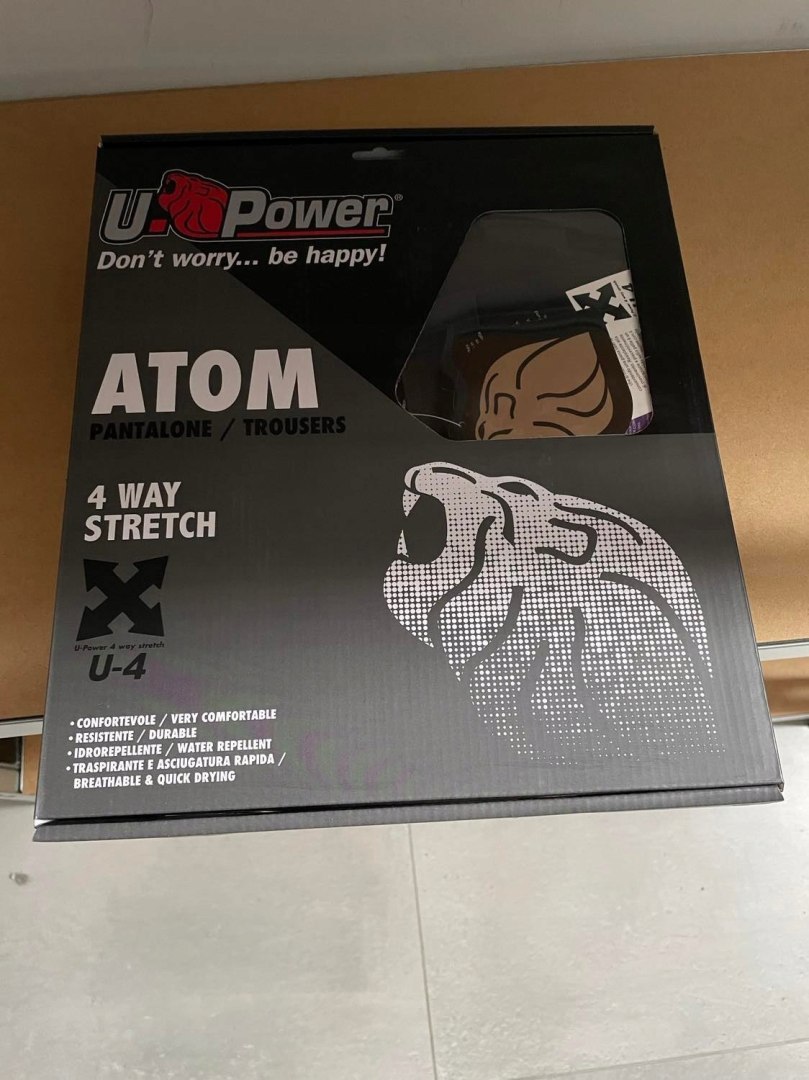 Spodnie robocze U-POWER ATOM GREEN Premium r.M Spodnie robocze U-POWER ATOM GREEN Premium r.M