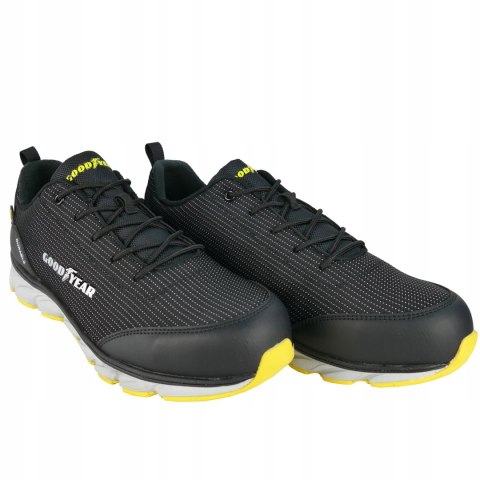 LEKKIE BUTY OBUWIE ROBOCZE BHP Z ŻELOWĄ WKŁADKĄ GOODYEAR 1667 S1P r.42