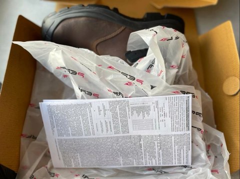BUTY OBUWIE ROBOCZE WŁOSKIEJ MARKI PERF RIGGER SKÓRA S3 BUDOWA ROZ.41