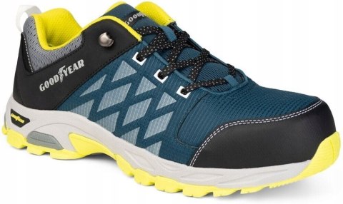 ULTRALEKKIE BUTY OBUWIE ROBOCZE BHP Z ŻELOWĄ WKŁADKĄ GOODYEAR 1662 S1P r.47 ULTRALEKKIE BUTY OBUWIE ROBOCZE BHP Z ŻELOWĄ WKŁADKĄ GOODYEAR 1662 S1P r.47