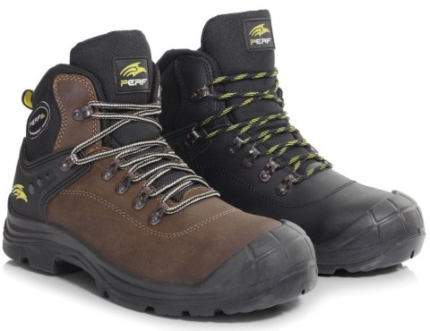 BUTY ROBOCZE BHP PERF PB1C CZARNE SKÓRA S3 HRO WR SRC