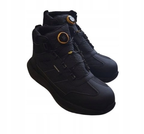 BUTY ROBOCZE BHP ZERO ALL BLACK BOOT FAST LOCK S3S ESD SR TOWORKFOR R.46