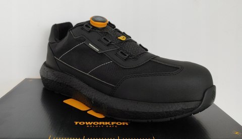 BUTY ROBOCZE BHP ZERO ALL BLACK FAST LOCK S3S ESD SR TOWORKFOR R.45