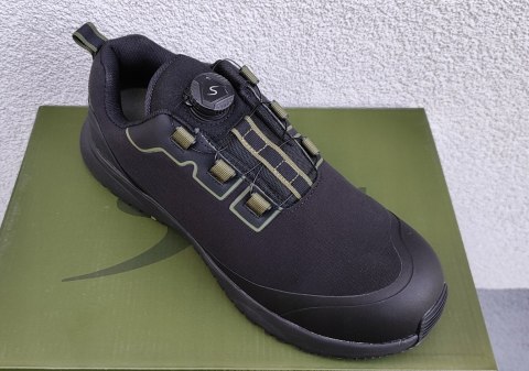 Buty robocze obuwie BHP S1P SRC CI ESD SANITA S-Feel Prenit Black r.41