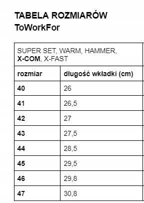 LEKKIE OBUWIE BUTY ROBOCZE BHP X-COM X-500 S1P SRC BOA TOWORFOR ROZ. 46