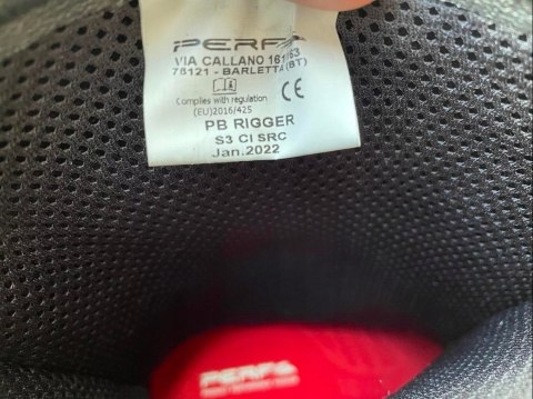 BUTY ROBOCZE PERF RIGGER SKÓRA S3 ROZ.47