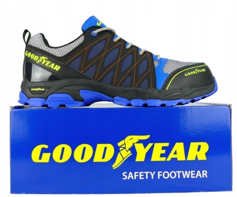 LEKKIE BUTY OBUWIE ROBOCZE BHP GOODYEAR GYSHU 1503 BLU/BLK S1 SRA HRO r.42