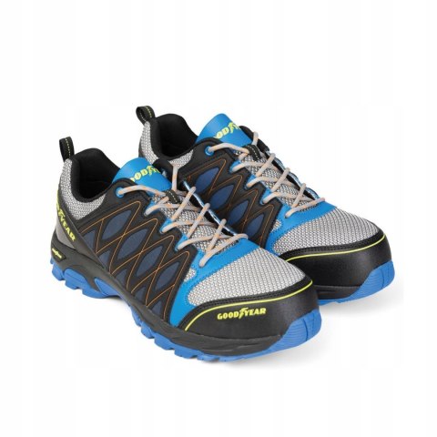 LEKKIE BUTY OBUWIE ROBOCZE BHP GOODYEAR GYSHU 1503 BLU/BLK S1 SRA HRO r.42