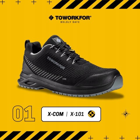 OBUWIE BUTY ROBOCZE BHP ULTRALEKKIE X-101 S1P SRC ESD X-COM TOWORKFOR R. 44