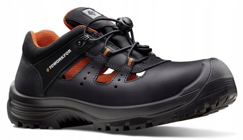 OBUWIE BUTY SANDAŁY ROBOCZE Black BHP S1P SRC TRAIL TOWORKFOR r.45