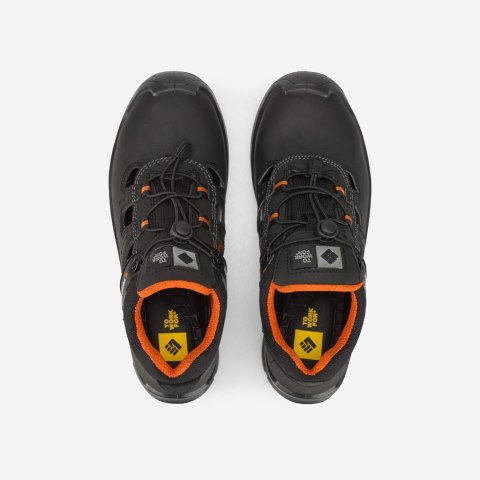 OBUWIE BUTY SANDAŁY ROBOCZE Black BHP S1P SRC TRAIL TOWORKFOR r.45