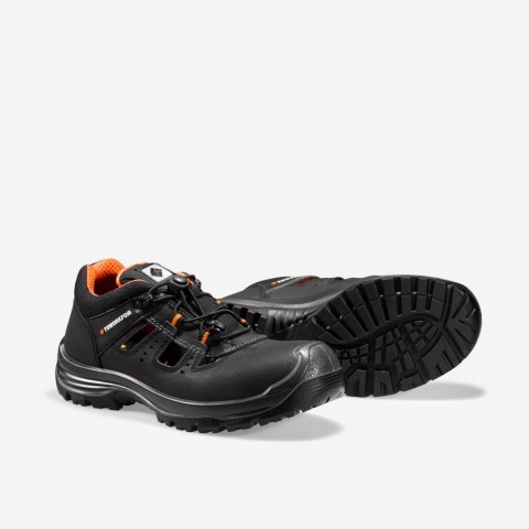 OBUWIE BUTY SANDAŁY ROBOCZE Black BHP S1P SRC TRAIL TOWORKFOR r.45