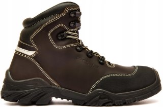 SKÓRZANE BUTY ROBOCZE BHP PERF SHOOTER BROWN S3 SRC SKÓRA LICOWA ROZ.41