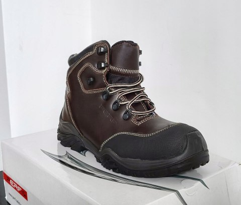 SKÓRZANE BUTY ROBOCZE BHP PERF SHOOTER BROWN S3 SRC SKÓRA LICOWA ROZ.41