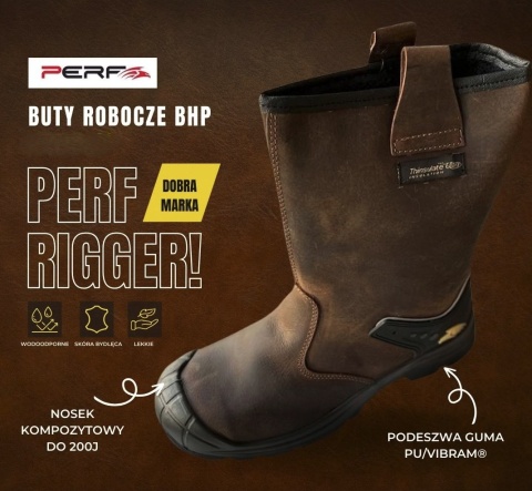 BUTY ROBOCZE PERF RIGGER SKÓRA S3