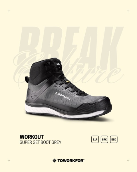 BUTY ROBOCZE BHP TOWORKFOR SUPER SET BOOT GREY S1P SRC ESD
