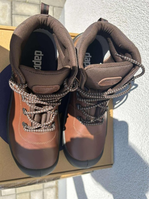 Buty Trzewiki Robocze BHP DAPRO ELEMENTS 2 Brąz S3 C SRC