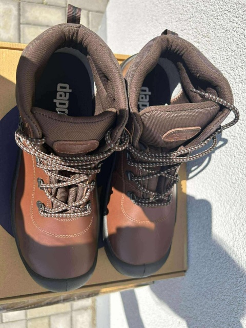Buty Trzewiki Robocze BHP DAPRO ELEMENTS 2 Brąz S3 C SRC