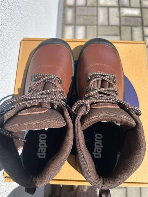 Buty Trzewiki Robocze BHP DAPRO ELEMENTS 2 Brąz S3 C SRC