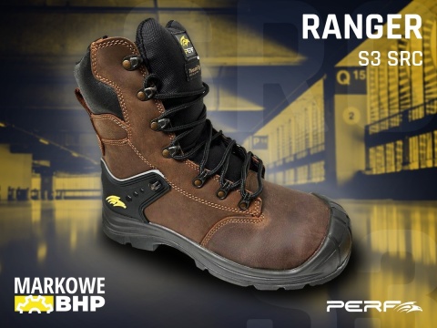 OBUWIE BUTY ROBOCZE BHP PERF RANGER S3 SKÓRA