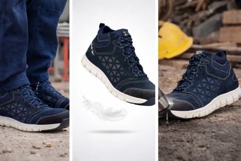 BUTY ROBOCZE MĘSKIE SPORTOWE LEKKIE BHP REEBOK IB1035 EXCEL LIGHT S3 SRC