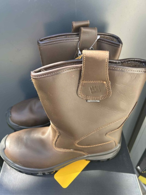 BUTY OBUWIE ROBOCZE MARKI TOWORKFOR LE MANS SKÓRA S3L SR HRO BUDOWA