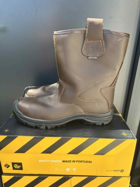 BUTY OBUWIE ROBOCZE MARKI TOWORKFOR LE MANS SKÓRA S3L SR HRO BUDOWA