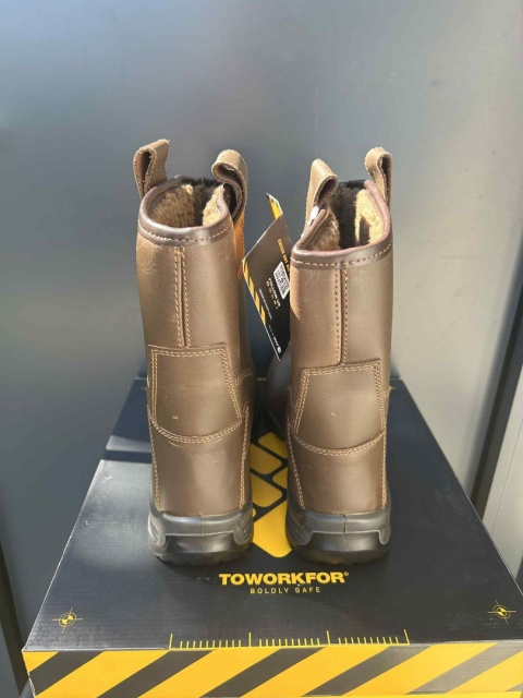 BUTY OBUWIE ROBOCZE MARKI TOWORKFOR LE MANS SKÓRA S3L SR HRO BUDOWA