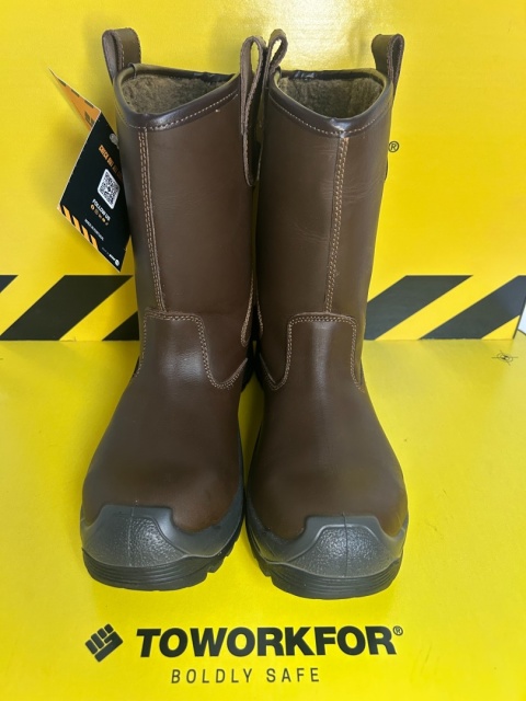 BUTY OBUWIE ROBOCZE MARKI TOWORKFOR LE MANS SKÓRA S3L SR HRO BUDOWA