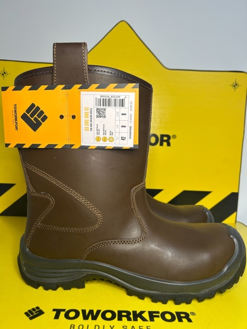 BUTY OBUWIE ROBOCZE MARKI TOWORKFOR LE MANS SKÓRA S3L SR HRO BUDOWA