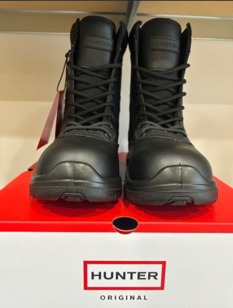 BUTY OBUWIE WOJSKOWE TAKTYCZNE MILITARNE MUNDUROWE HUNTER CZARNE