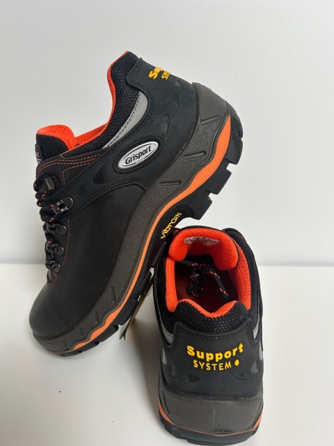 BUTY ROBOCZE MĘSKIE SKÓRZANE PÓŁBUTY S3 HRO HI SRC Grisport PORDOI CIEMNY BRĄZ