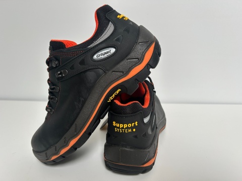 BUTY ROBOCZE MĘSKIE SKÓRZANE PÓŁBUTY S3 HRO HI SRC Grisport PORDOI NERO