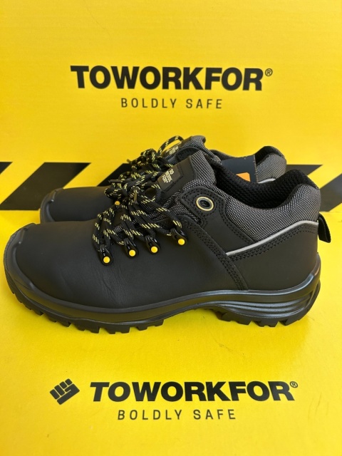 BUTY ROBOCZE MĘSKIE SKÓRZANE PÓŁBUTY BHP S3 HRO SRC SILVERSTONE