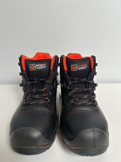 BUTY ROBOCZE MĘSKIE SKÓRZANE TRZEWIKI BHP S3 SRC Grisport MARMOLADA SUPPORT SYSTEM KOLOR CZARNY