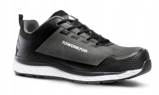BUTY ROBOCZE LEKKIE SPORTOWE MĘSKIE BHP TOWORKFOR SUPER SET GREY S1P SRC